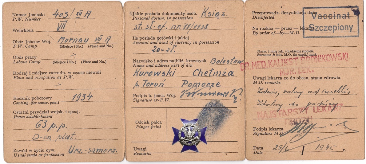 ppor. Krzesław Józef Kurowski