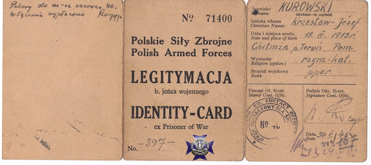ppor. Krzesław Józef Kurowski