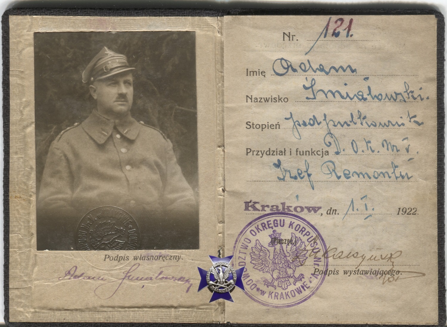 Adam Śmiałowski ppłk. Adam Śmiałowski